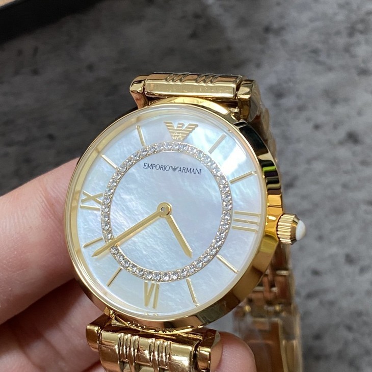 正品阿玛尼ar1909系列女士手表