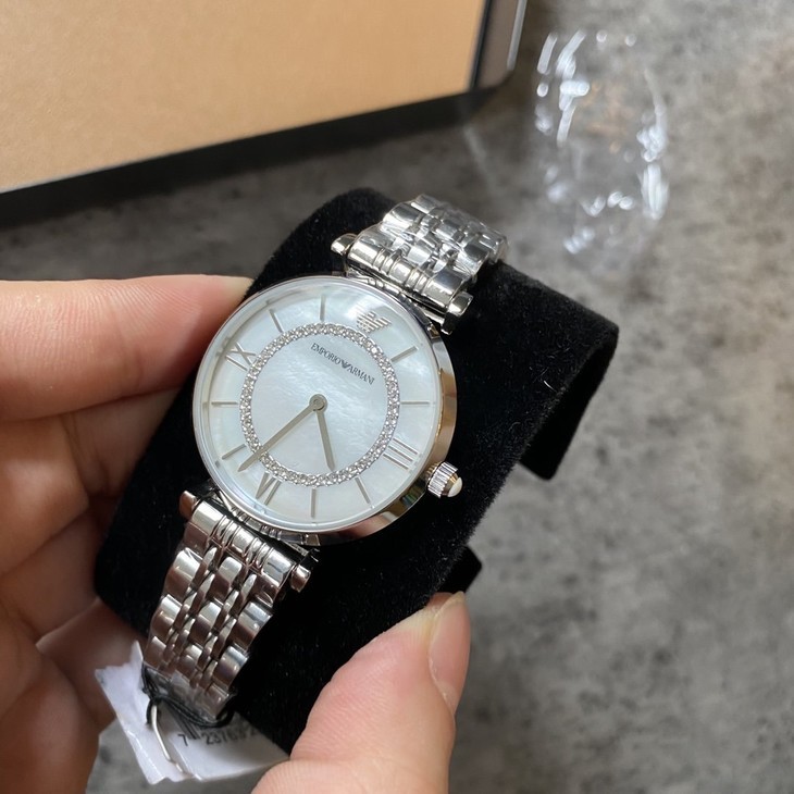 正品阿玛尼ar1909系列女士手表