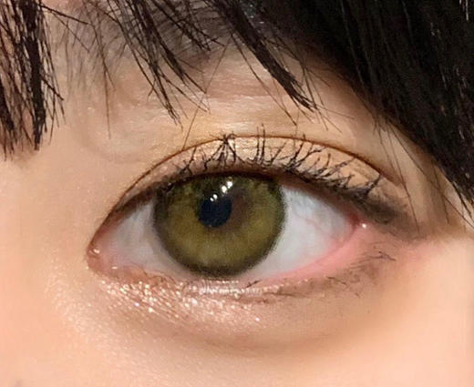 【白狮超推荐！】韩国正版idol旗下 ·橄榄绿 · 半年抛· 博主阿四推荐 · 14.2mm中小直径 商品图4