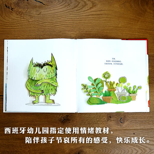 【情绪管理性格培养】信谊世界精选图画书：我的情绪小怪兽 精装3-8岁 商品图2