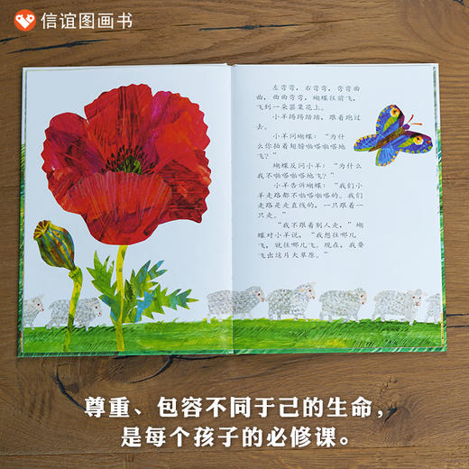 信谊世界精选图画书：小羊和蝴蝶  精装 商品图2