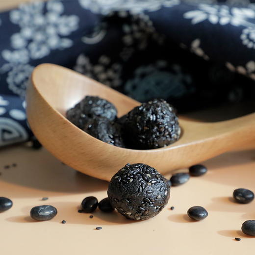 守正阿胶黑芝麻丸 9gx12颗（自营品） 商品图1