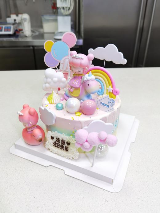 彩虹独角兽蛋糕 商品图1
