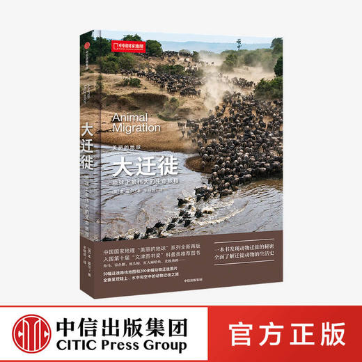 美丽的地球大迁徙 地球上最伟大的生命旅程 本霍尔著 动物迁徙 美丽的地球系列 中信出版社图书 正版 商品图0