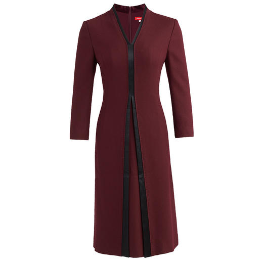 皮尔卡丹女装端庄淑女大气场合装长袖连衣裙P0318DL07R2
 商品图4