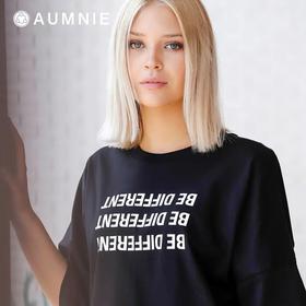 AUMNIE 全棉高低宽松T恤 / Hi Lo Oversize Cotton Tee