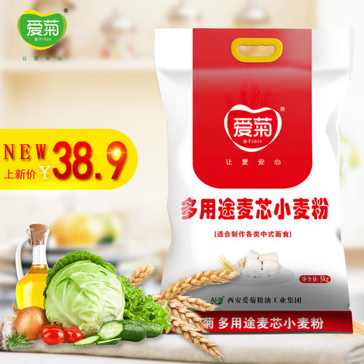 爱菊多用途小麦粉5kg 商品图0