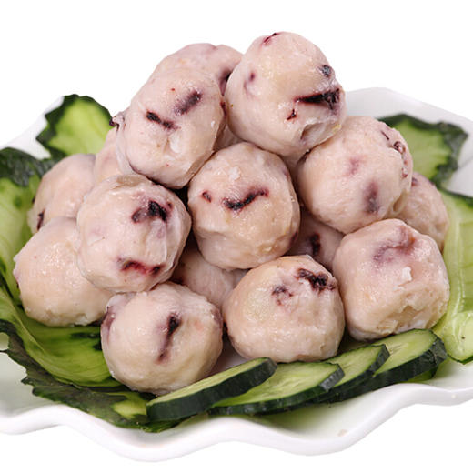 手工章鱼丸无添加电白博贺港特产火锅丸子400g包