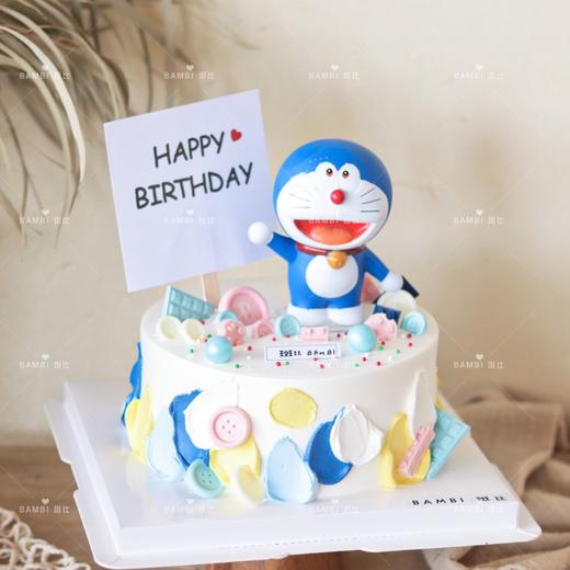 哆啦A梦叮当猫奶油蛋糕 商品图1