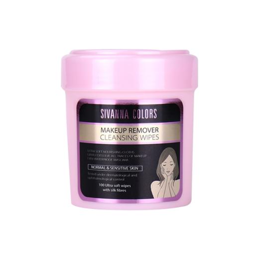 【一般贸易】泰国思薇娜SIVANNA卸妆湿巾眼唇温和无刺激深层清洁卸妆巾抽拉 商品图3