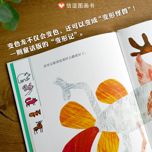 信谊世界精选图画书：拼拼凑凑的变色龙  精装 商品图1