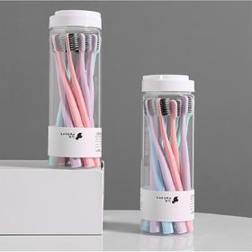 【会员专享】樱花 | 北欧风格软毛牙刷桶装十支装 软毛牙刷 S39