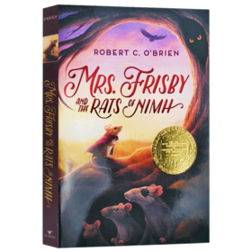 尼姆的老鼠 英文原版小说 Mrs. Frisby and the Rats of Nimh 纽伯瑞金奖 费里斯比太太英文版 儿童文学读物 进口英语课外阅读书籍