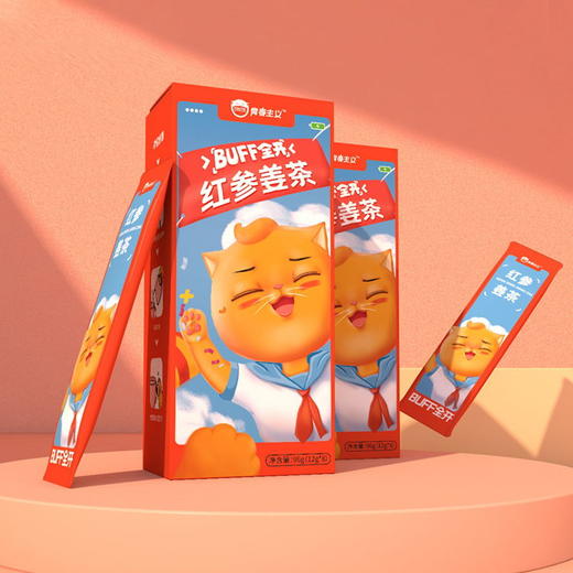 【节后发货】红参姜茶 8条/盒（自营品） 商品图1