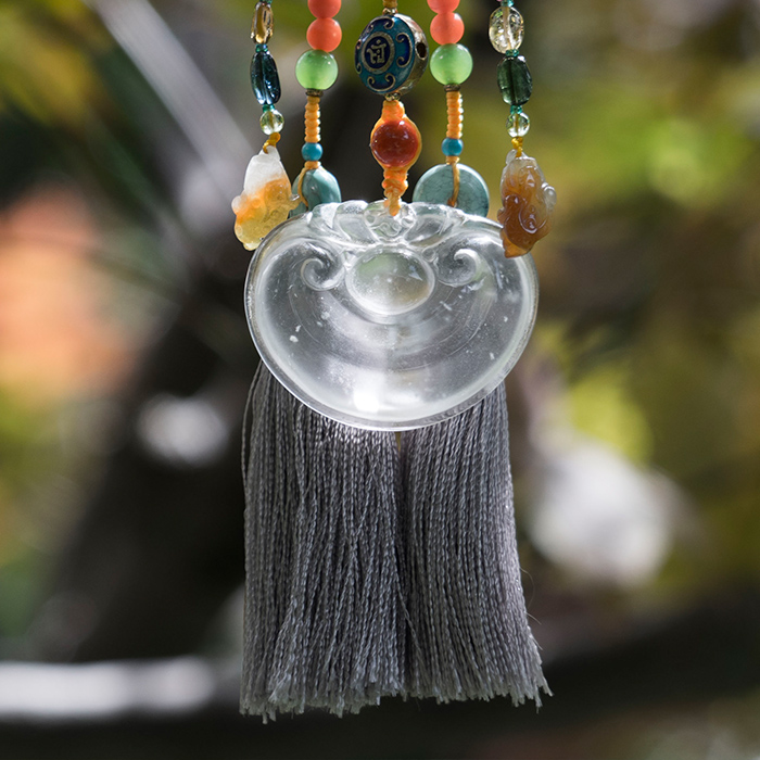 水沫玉压襟（现货）