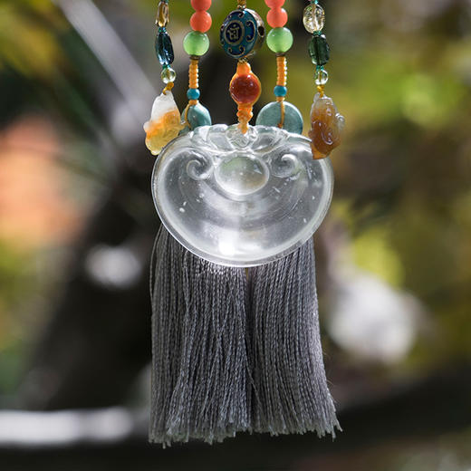 水沫玉压襟（现货） 商品图0