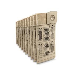 卡赫配件 真空吸尘器 CV38/2 系列适用 纸质过滤袋（10只） 69042940