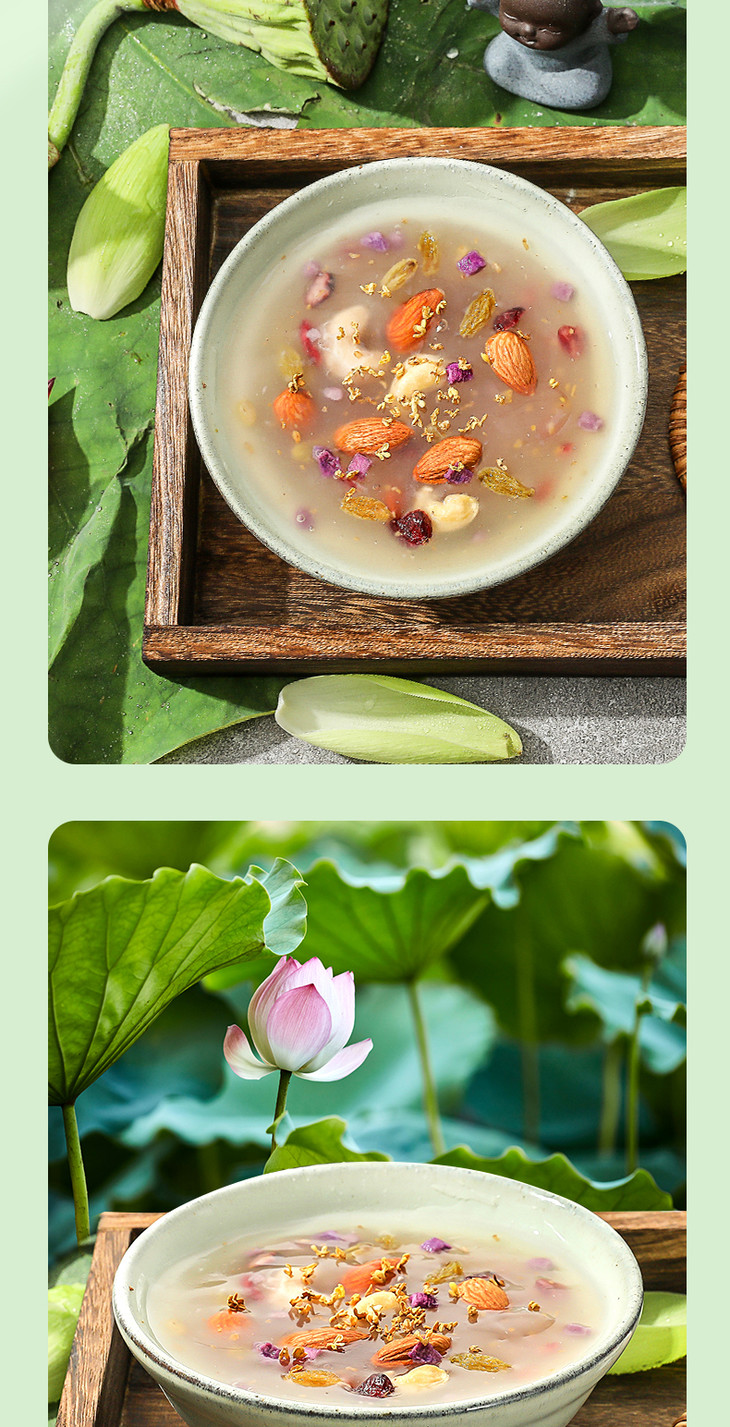 网红桂花藕粉羹燕之坊桂花坚果藕粉羹400g即食营养早餐代餐速食懒人