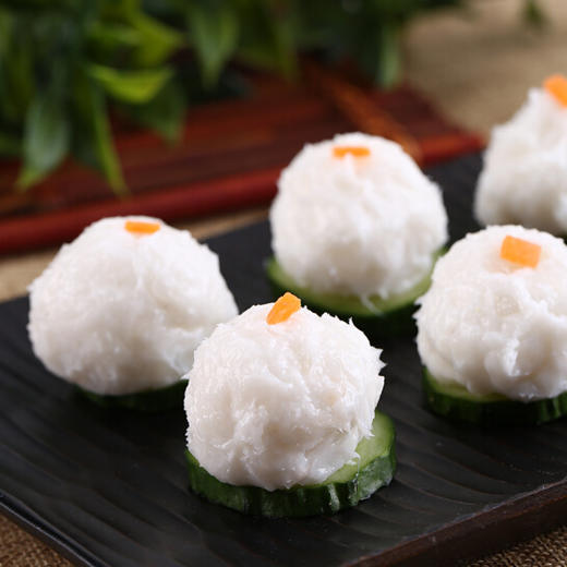 手工特级墨鱼滑无添加电白博贺港特产350g盒