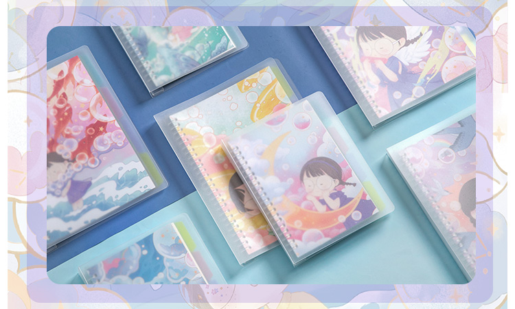 三年二班z麻球云端筑梦活页本可拆卸可爱b5记事本小学生笔记本子