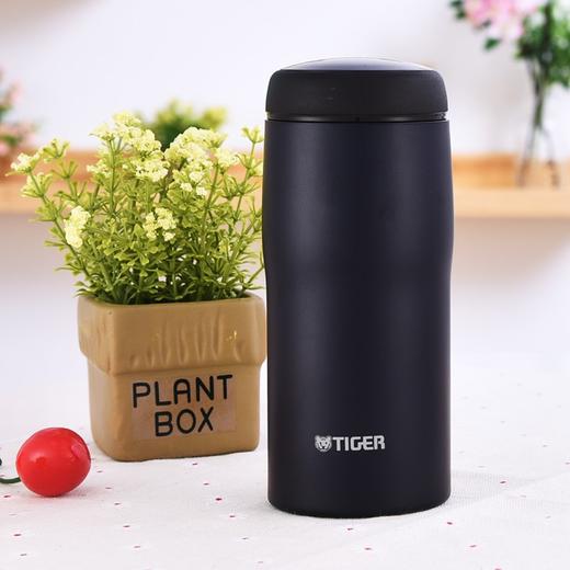 日本虎牌Tiger原装进口不锈钢双层保温杯360ml藏蓝色 商品图3