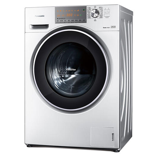 【盛元新生活】松下（Panasonic）新品滚筒洗衣机全自动 9公斤变频 高温除菌智能泡沫净 商品图0