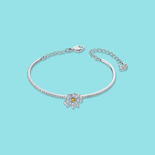 Swarovski 施华洛世奇 20新品 EternalFlower系列 小雏菊手链 5542012 商品图1
