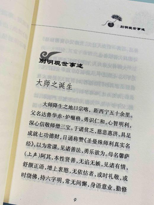 宗喀巴大师传 法尊法师 。主要分显密诸 经之记别、别名现世事迹（大师之诞生、大师之出家 、大师入藏学法、受具及遍学密法、讲学宏法、获得 龙树甚深正见、专修密法、专事修持 商品图4