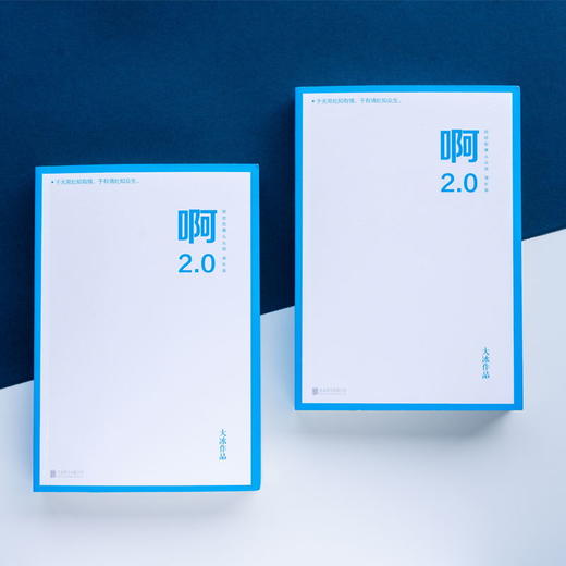 【赠6张DIY贴纸】 啊2.0 大冰2020年作品 新增10万字包含旧版全文 续写新写8篇温暖故事 商品图2