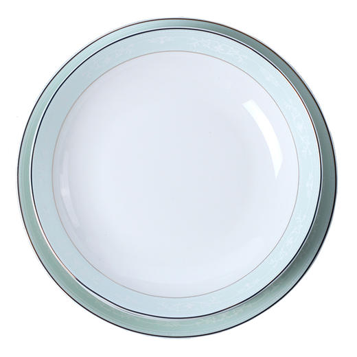 凡瑞斯唐山骨瓷 简约欧式 家用盘碗碟子餐具套装雅典娜8人用32头【不支持补差，非质量问题不退不换】S 商品图3