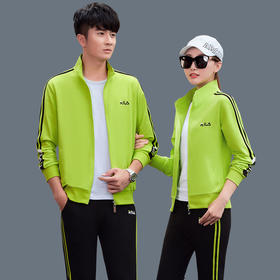新款男女运动服情侣棉运动三件套ZXH