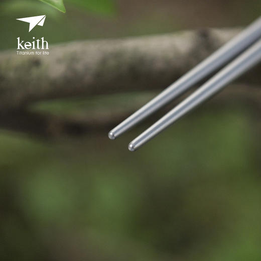 铠斯 纯钛筷子 便携餐具 超轻环保 健康卫生 配筷子盒套装 TI5625 商品图3