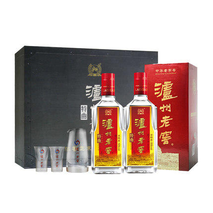 【泸州老窖酒名堂】特曲军武联名款礼盒 52度 500ml*2 商品图0