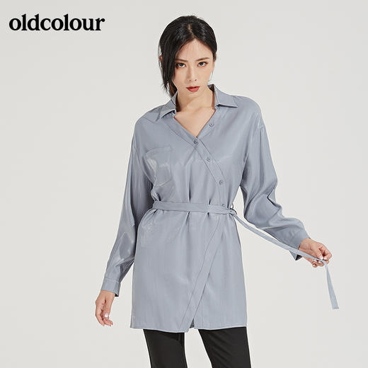 oldcolour秋季新款衬衫女GL32013821J 商品图0