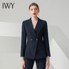 IWY/藏青色条纹长袖西装长裤套装CP10345 商品缩略图3