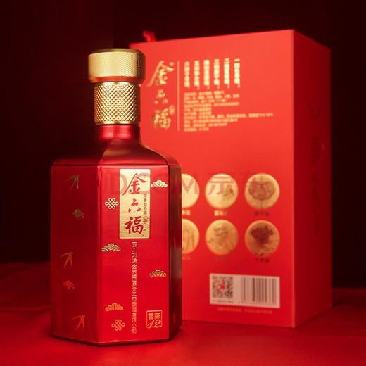 金六福 窖陈12 浓香型 50度500ml【单瓶装】 商品图1