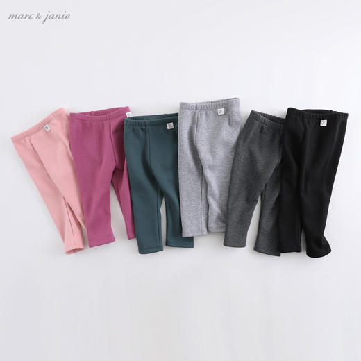 【加绒】马克珍妮冬装 女童保暖打底裤 儿童裤子长裤201700 商品图0