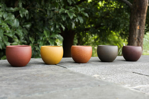 【青山精选】宜兴正宗原矿紫砂五色不倒杯 送礼盒(吴跃健独家)