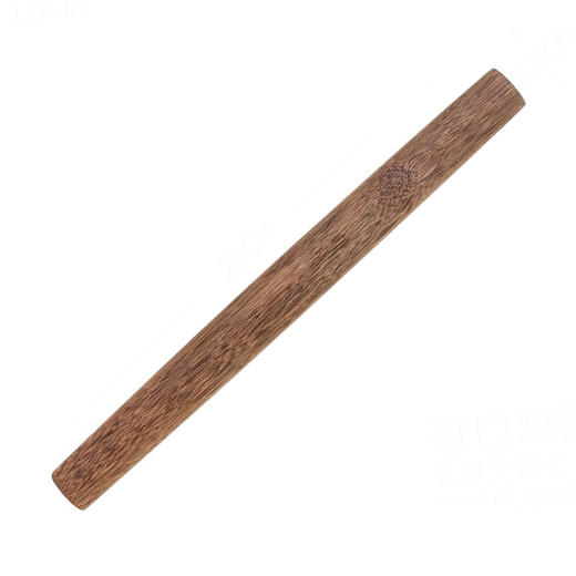 达乐丰鸡翅木擀面杖实木杆面棒擀饺子皮器烘焙家用38CM 商品图0