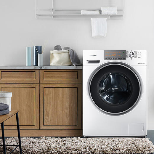 【盛元新生活】松下（Panasonic）新品滚筒洗衣机全自动 9公斤变频 高温除菌智能泡沫净 商品图4