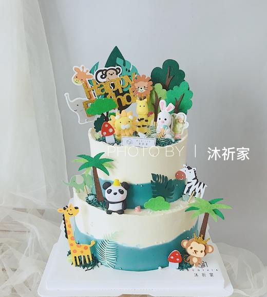 动物园主题蛋糕 商品图0