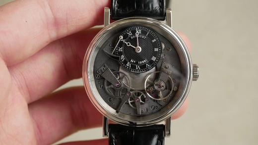 宝玑升级版！少量到货啦！部分配件升级采用瑞士进口零件，质量稳定更好了！  宝玑Tradition传世系列腕表！ 融合宝玑独特的风格和全新的技艺！这是宝玑独有的专利！突破传统！整表的板桥，齿轮，擒纵机构 商品图0