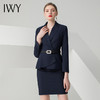 IWY/藏青色长袖西装半裙套装C0511+S0333 商品缩略图1