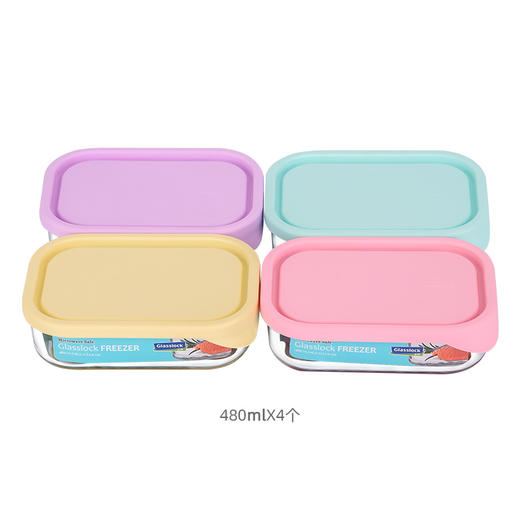glasslock保鲜盒四件套480ML 商品图2
