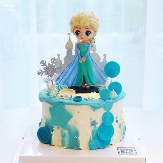 爱莎公主（商场里很有多款爱莎主题蛋糕，可往后翻选） 商品图0