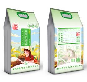 恩施大野印象土家长粒香米5kg/袋