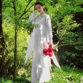 无墨棉麻上衣半裙套装 | 杨丽萍老师同款 | 现货加急发