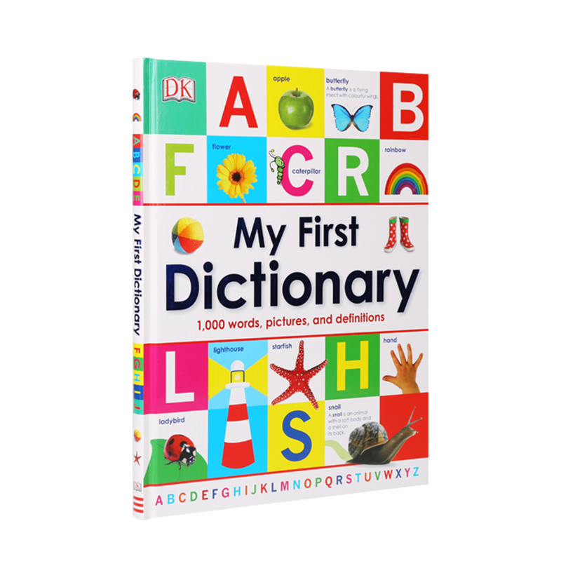 #小彼恩童书 点读版My First Dictionary DK我的第一本词典 英英释义图解词典工具书 英文原版绘本