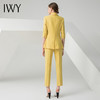 IWY/黄色五分袖西装长裤套装CP10226 商品缩略图2