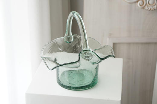 人工吹制气泡提篮造型花瓶【四件套】，2020下半年新款！ 商品图12